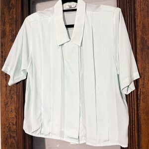 Ashley By 26 International Light blue Button Down Shirt